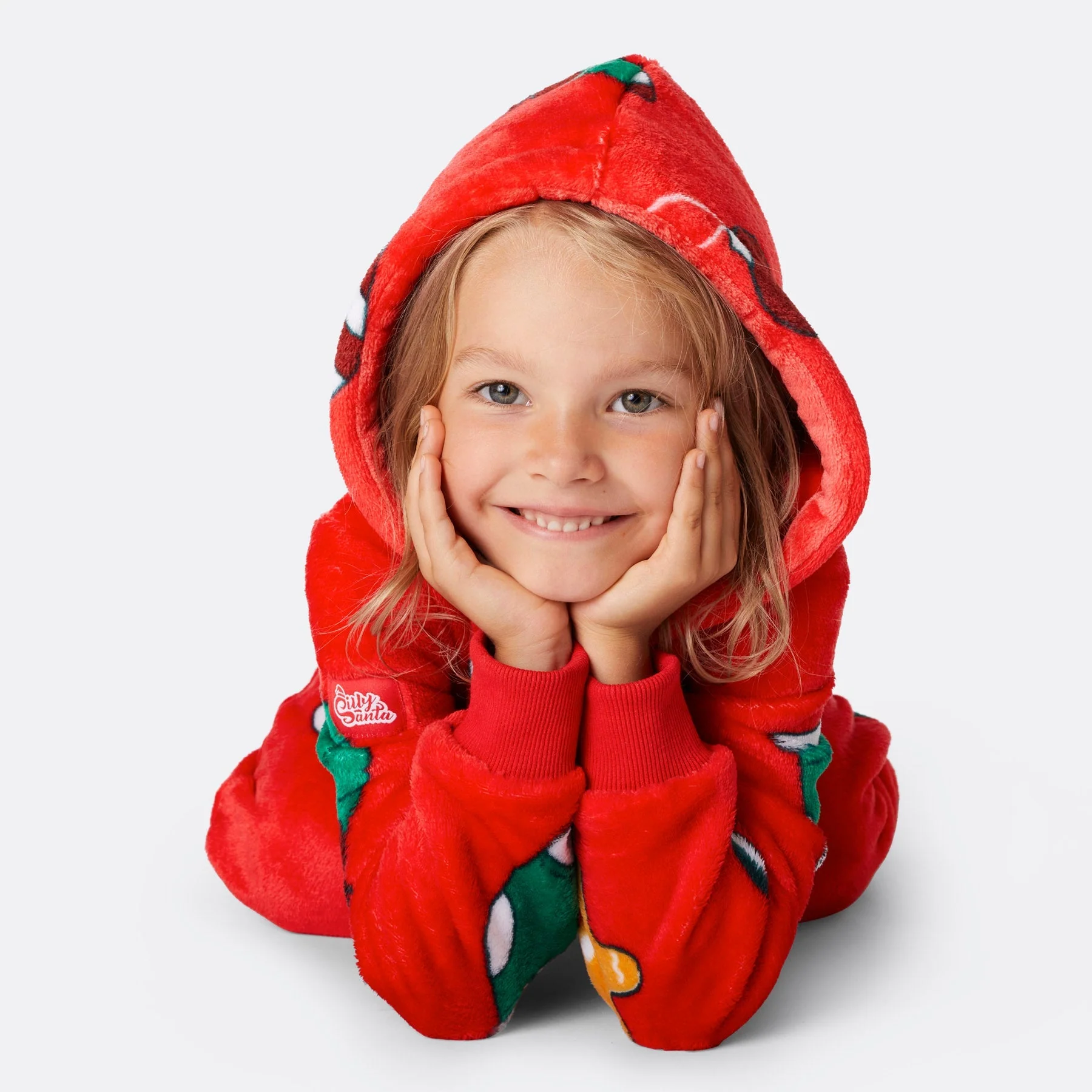 Roter Hohoho Onesie Kinder - Image 4