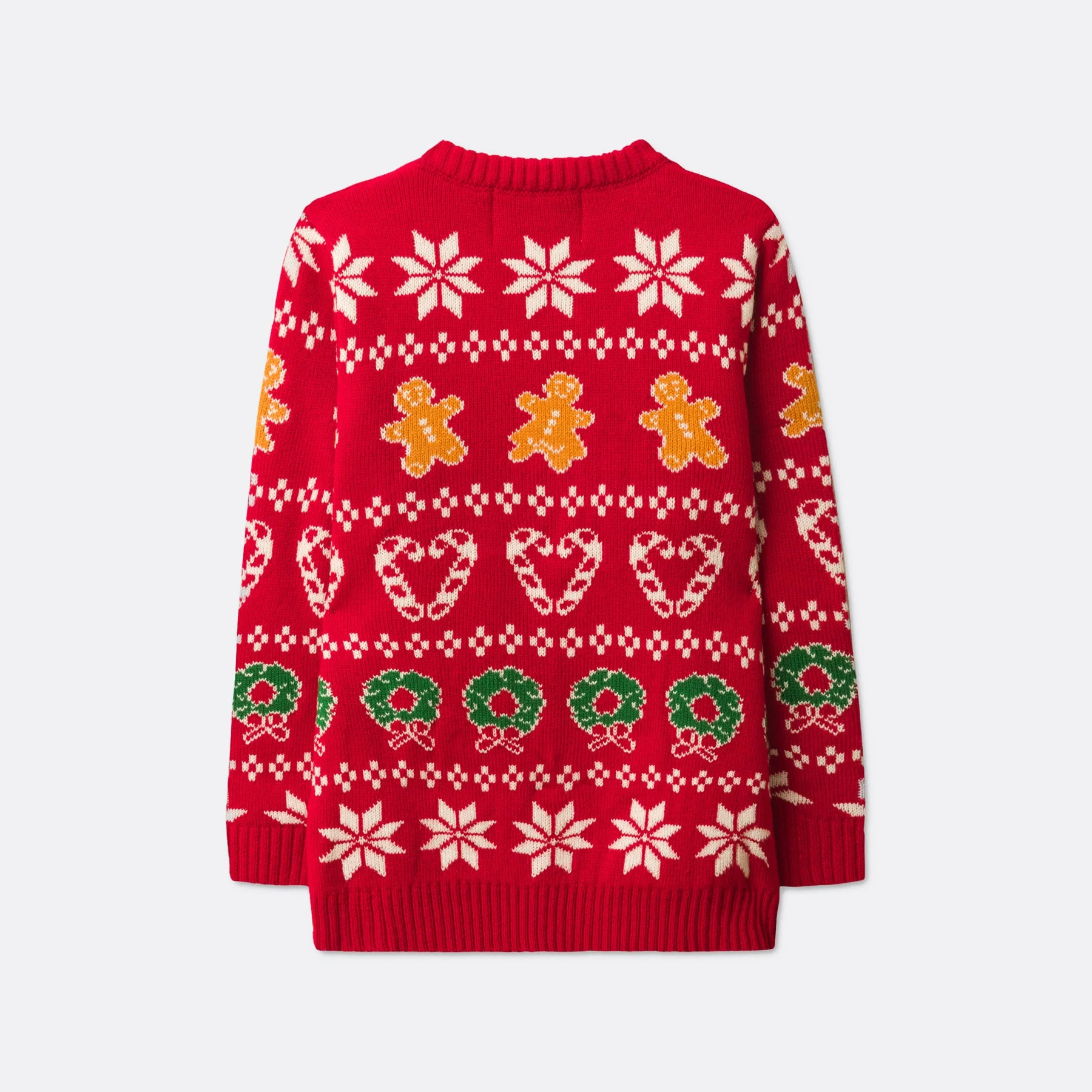 Roter Klassischer Weihnachtspullover Kinder - Image 2