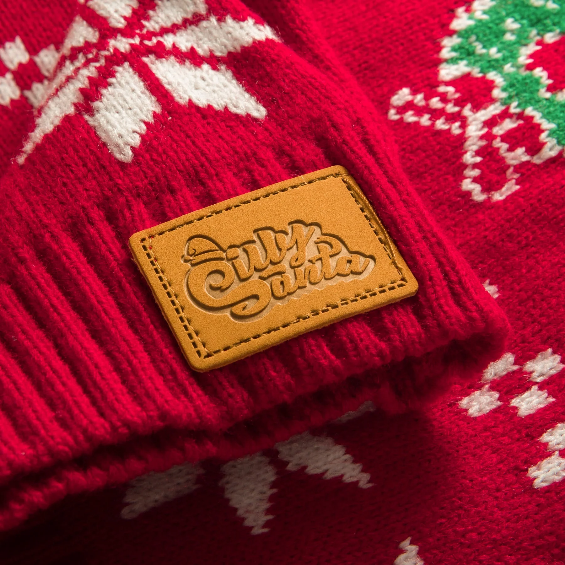 Roter Klassischer Weihnachtspullover Kinder - Image 3