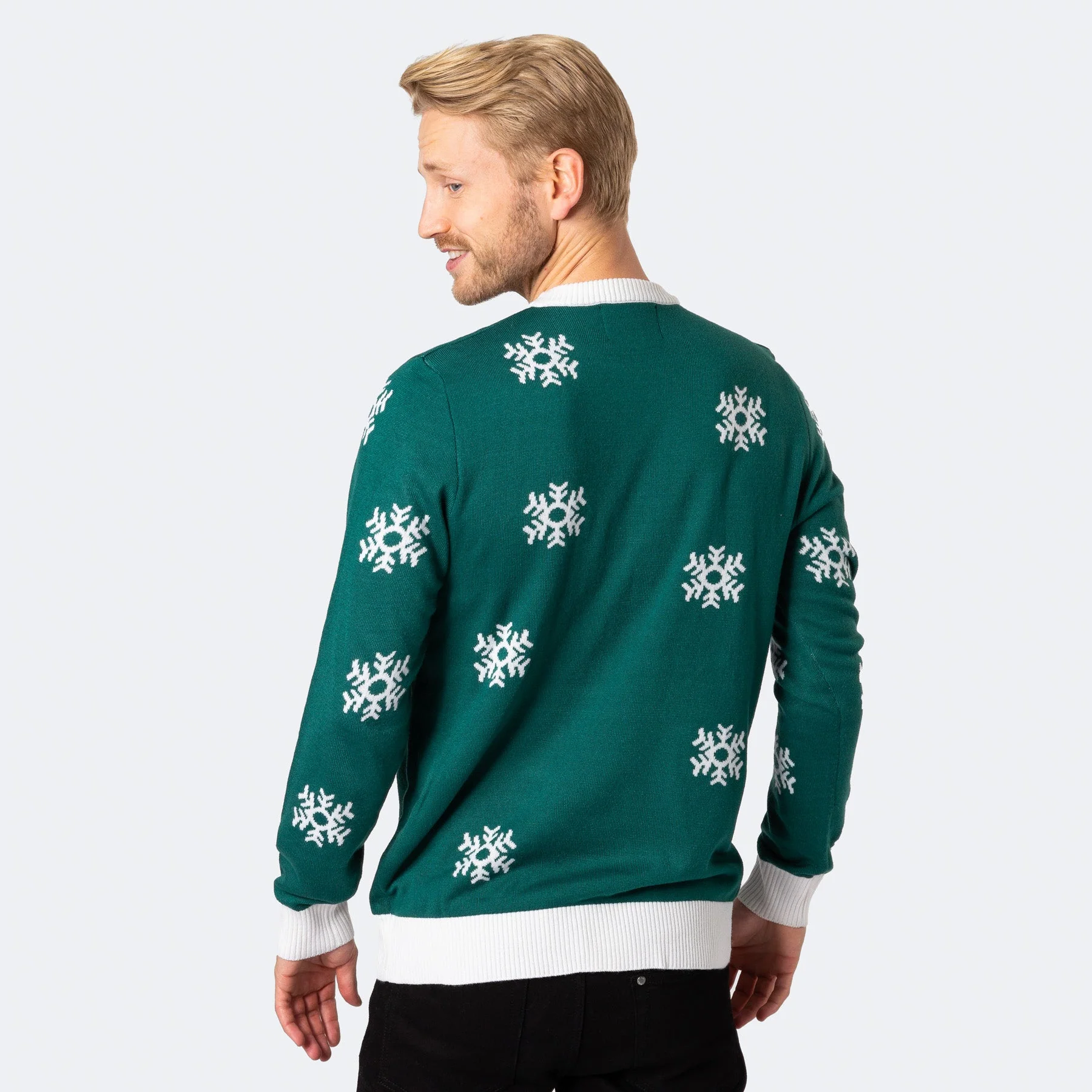 Rudolf Weihnachtspullover Herren - Image 3