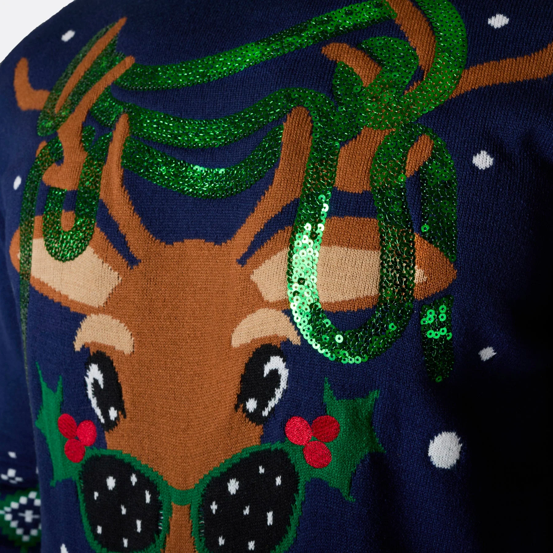 Rudolf Weihnachtspullover Herren - Image 5
