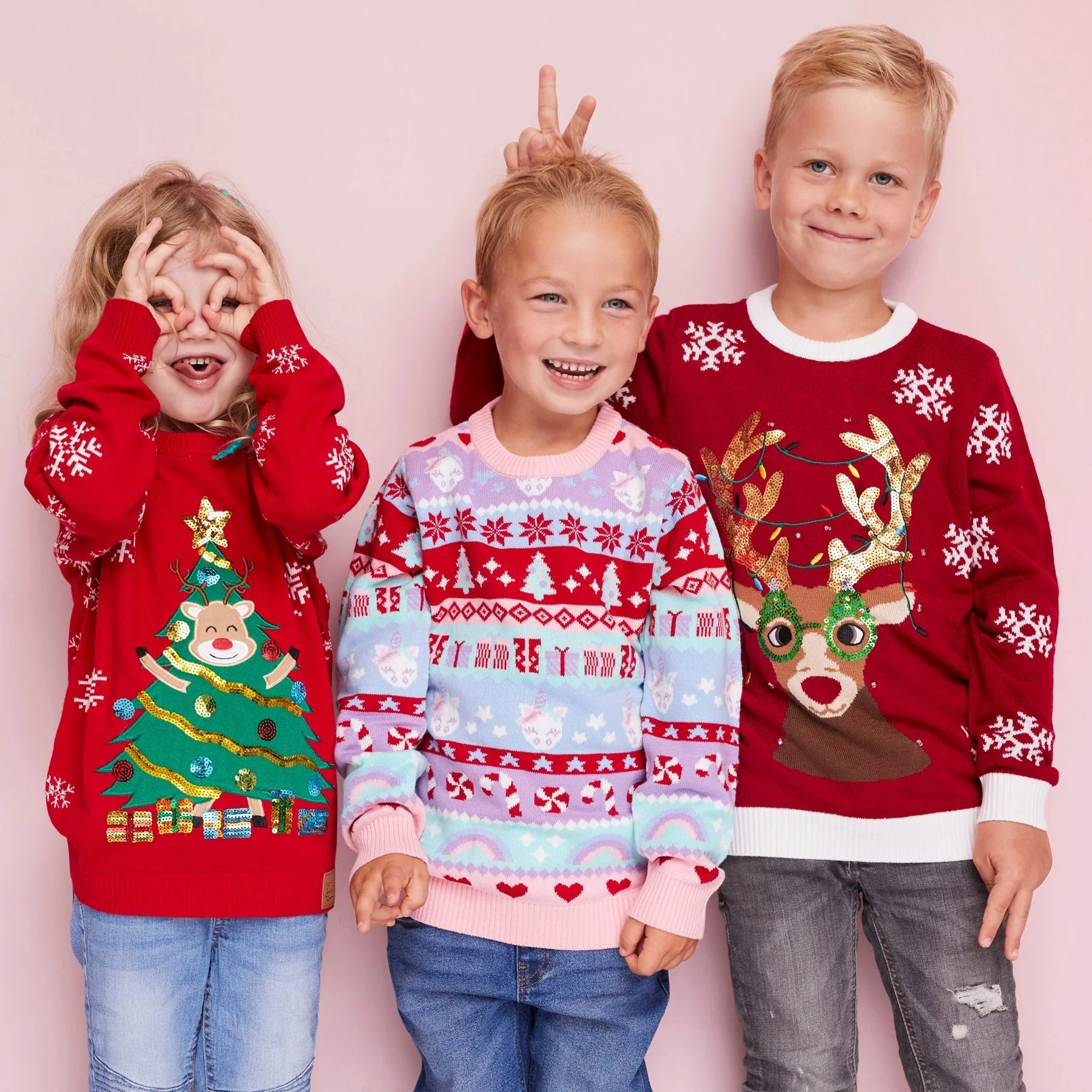 Rudolf Weihnachtspullover Kinder - Image 8