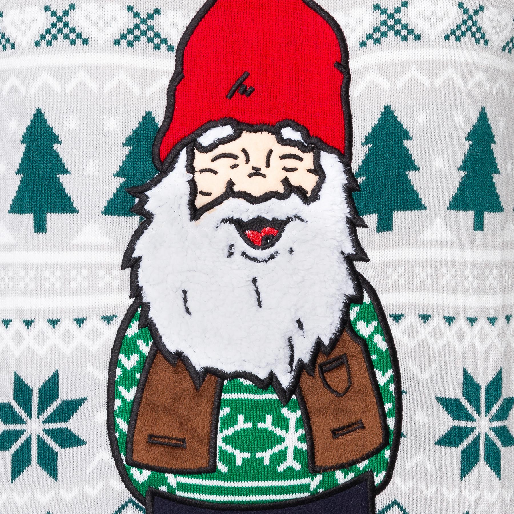 Skandinavischer Nisse Weihnachtspullover Herren - Image 4