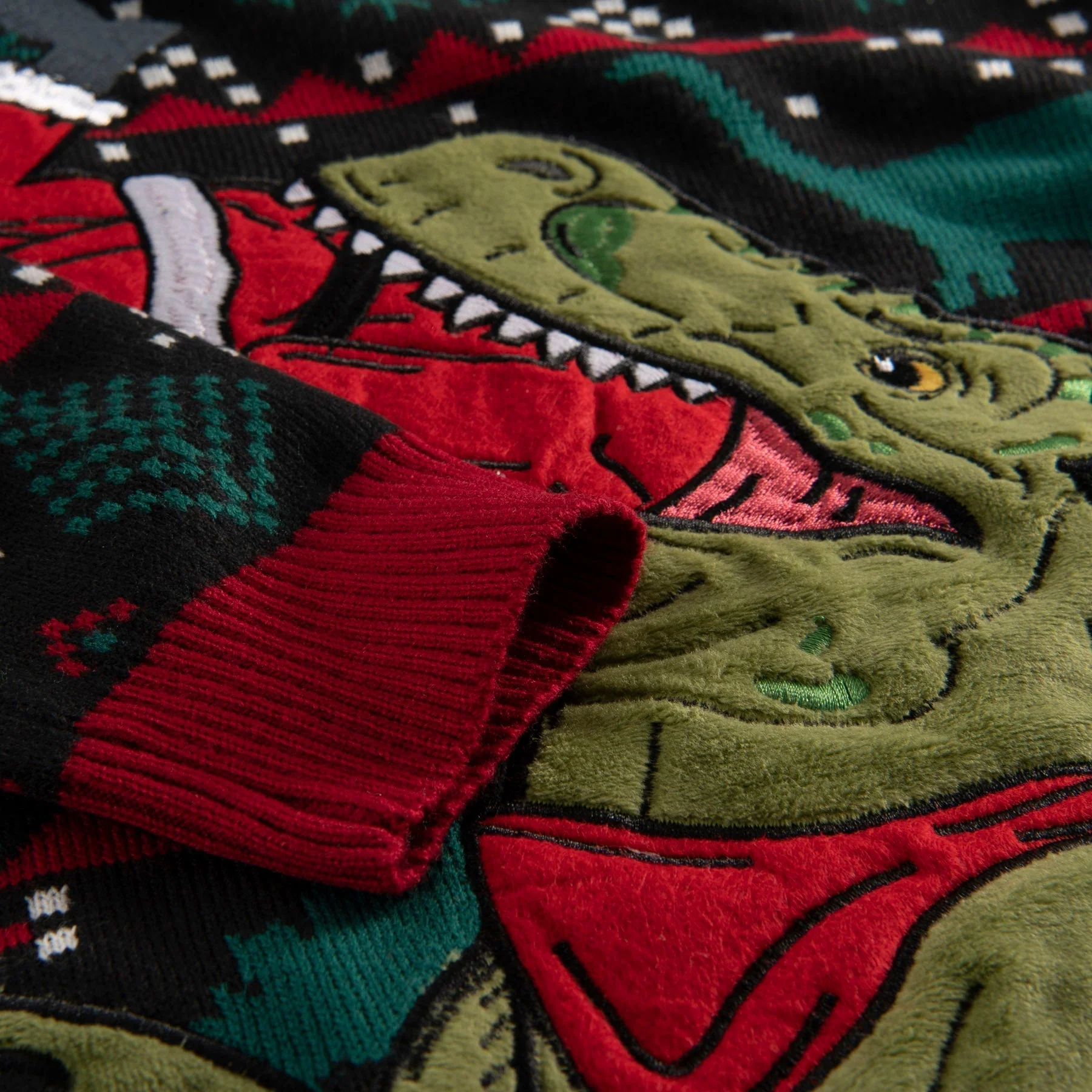 T-Rex Weihnachtspullover Kinder - Image 4