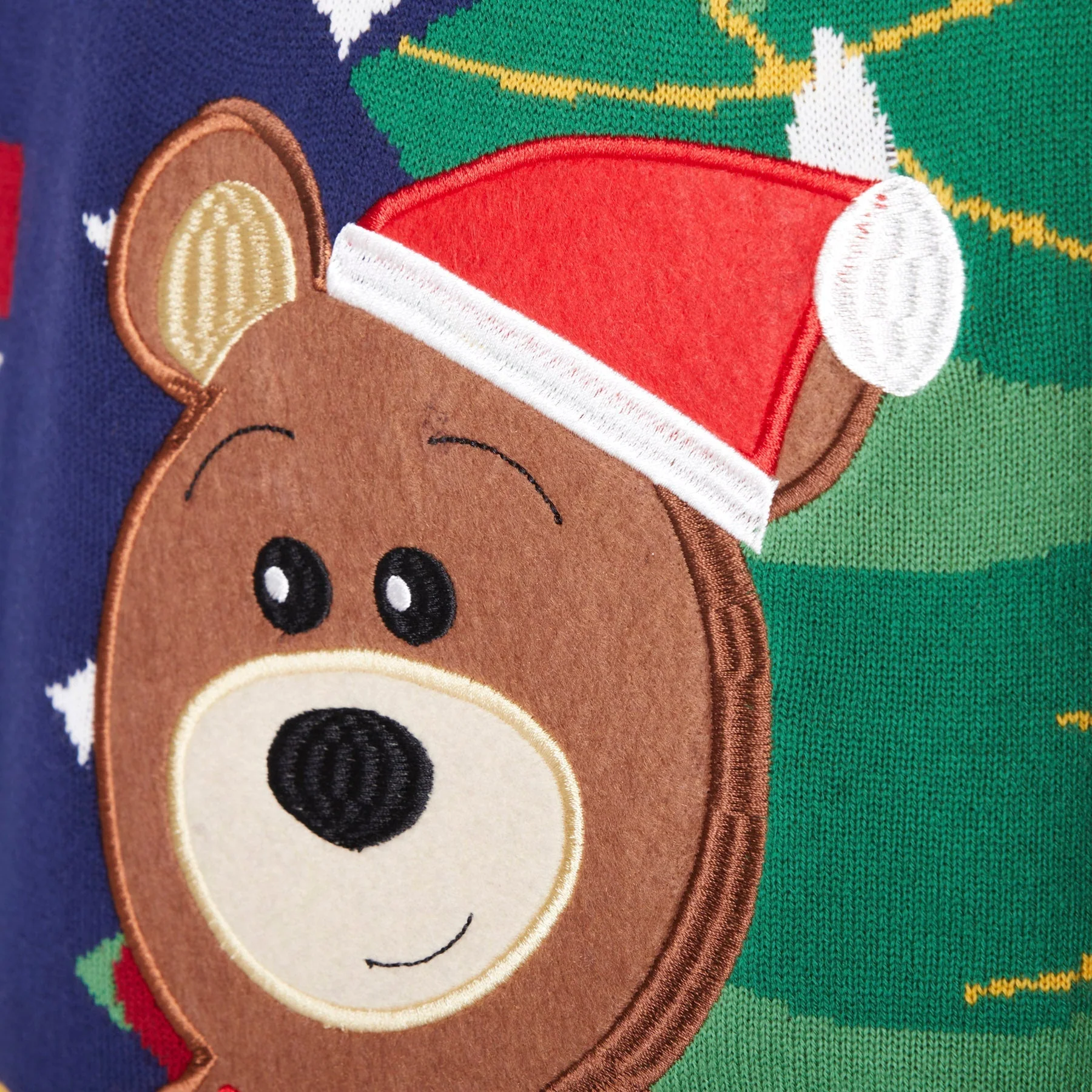 Teddybär Weihnachtspullover Damen - Image 4