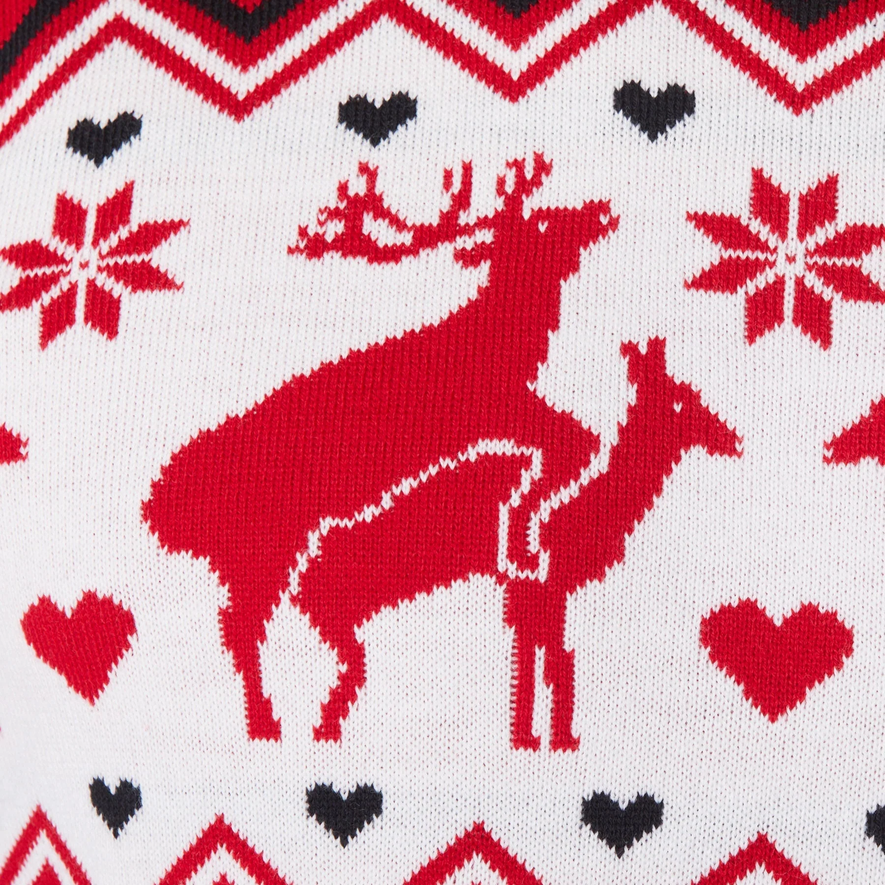 Paarende Rentiere Weihnachtspullover Herren - Image 4