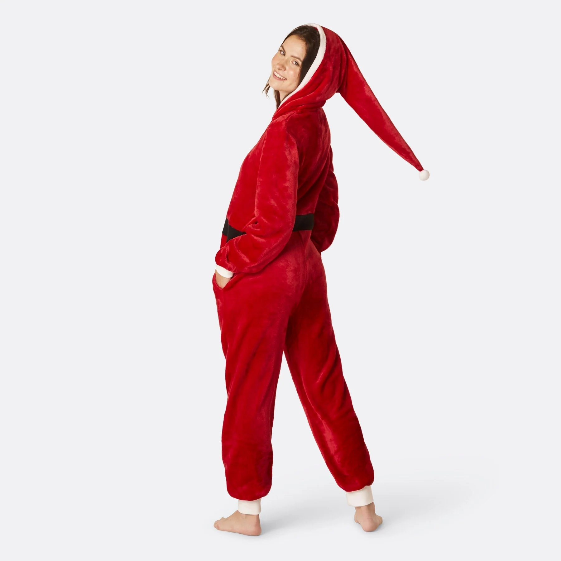 Weihnachtsmann Onesie für Damen - Image 3