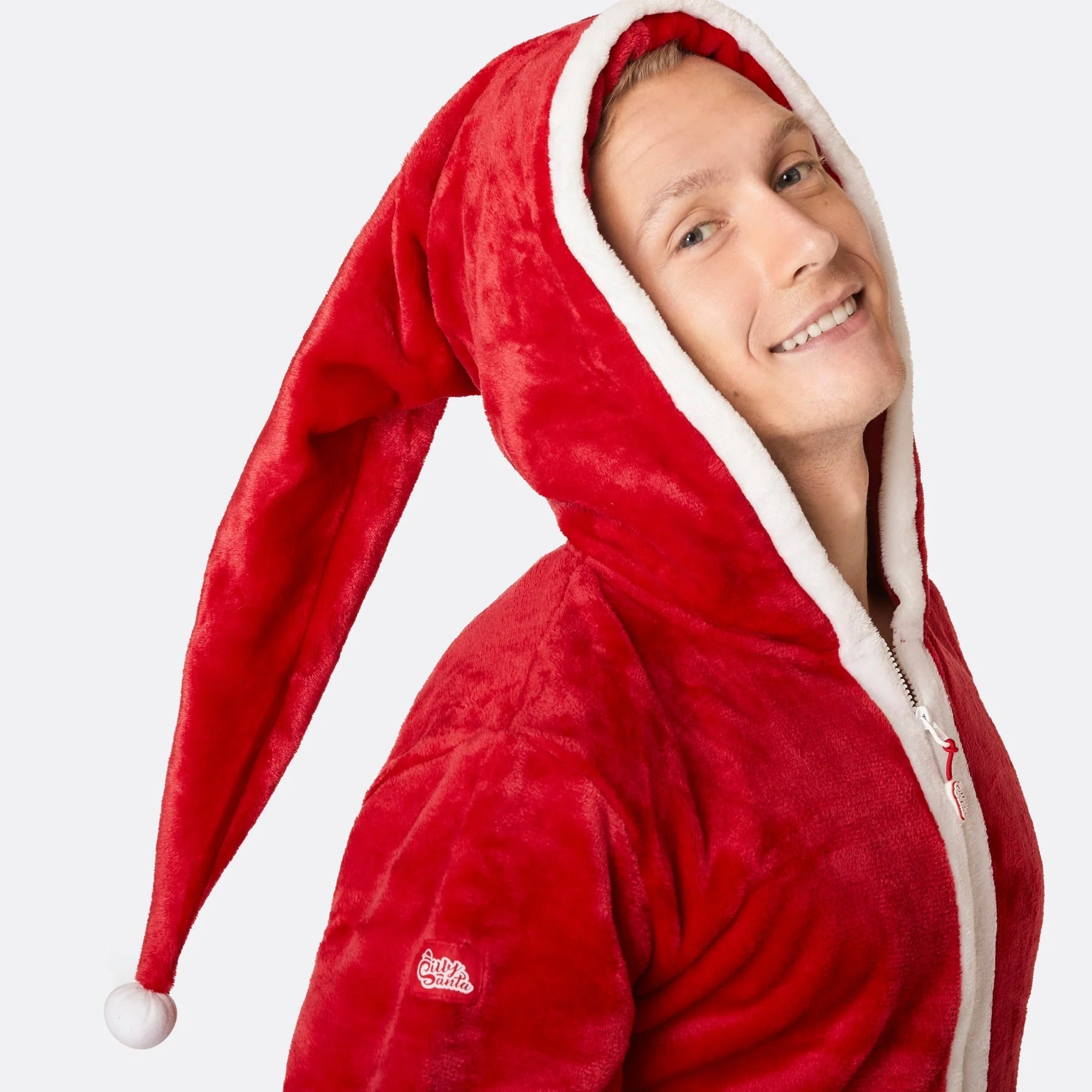 Weihnachtsmann Onesie für Herren - Image 4