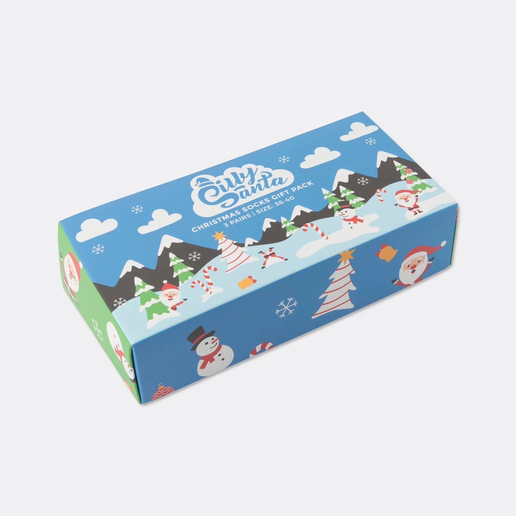 Weihnachtssocken Geschenkbox (3er-Pack) - Image 10