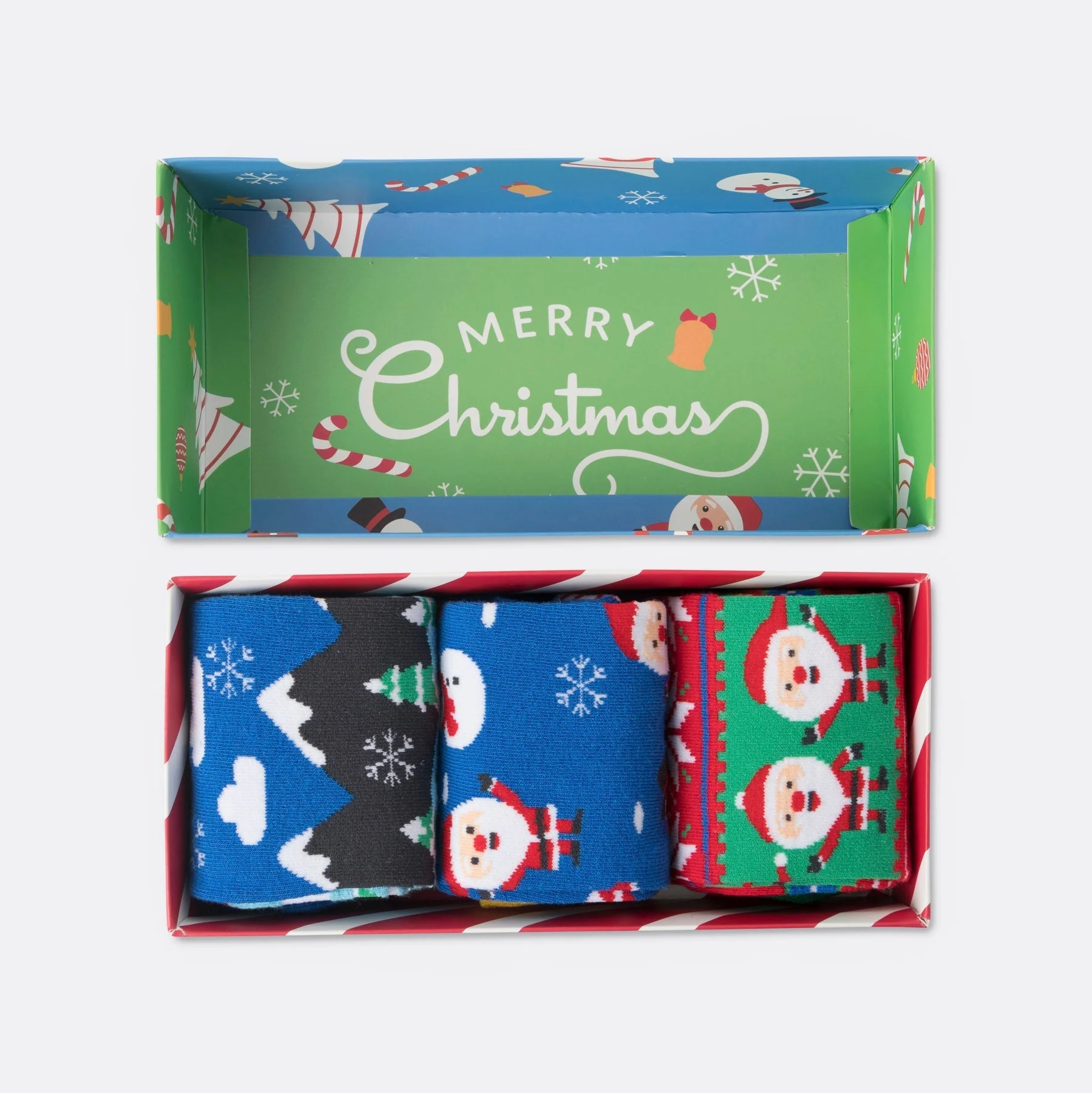 Weihnachtssocken Geschenkbox (3er-Pack) - Image 9