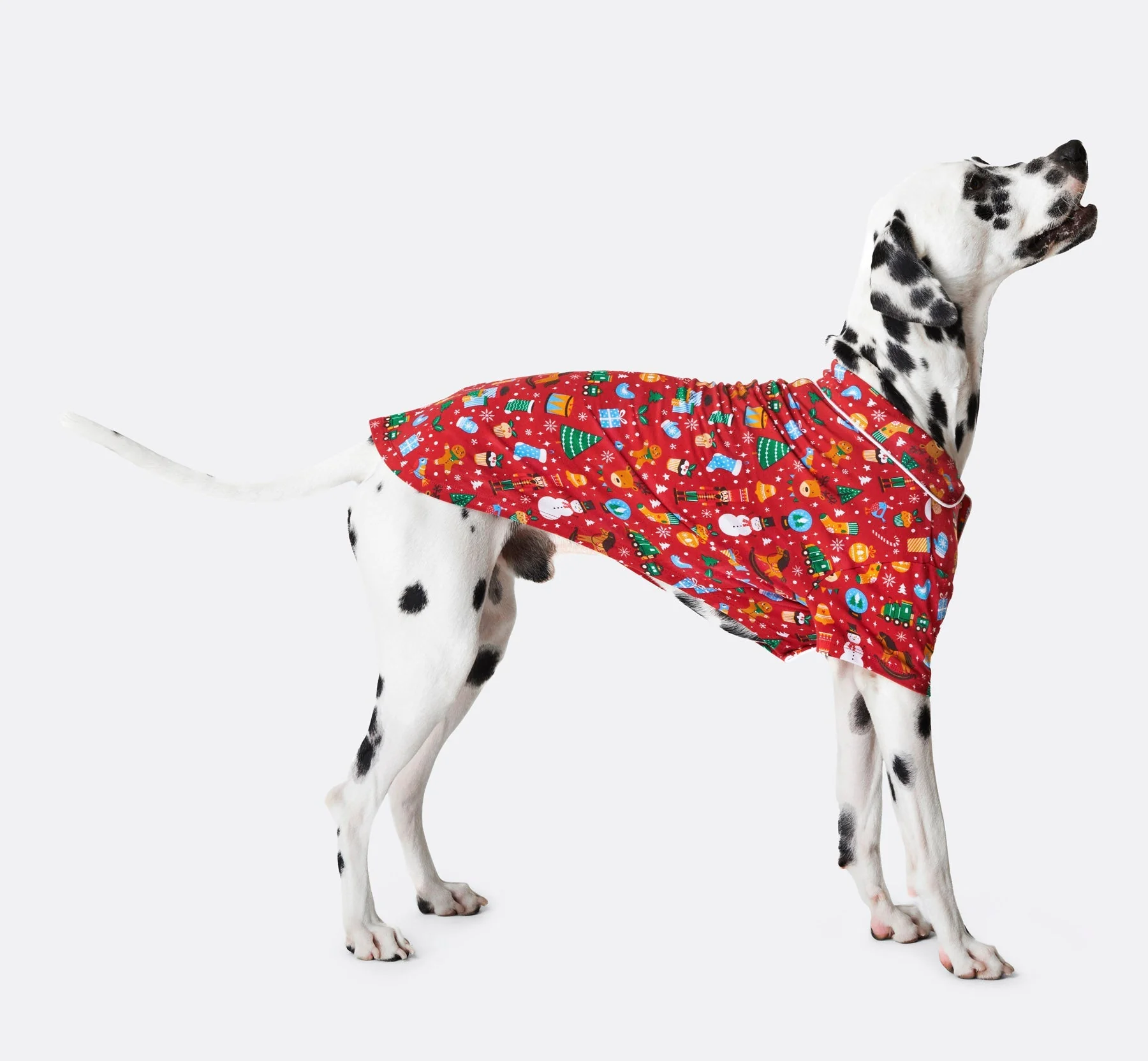 Roter Weihnachtstraum Weihnachtspyjama für Hunde - Image 3