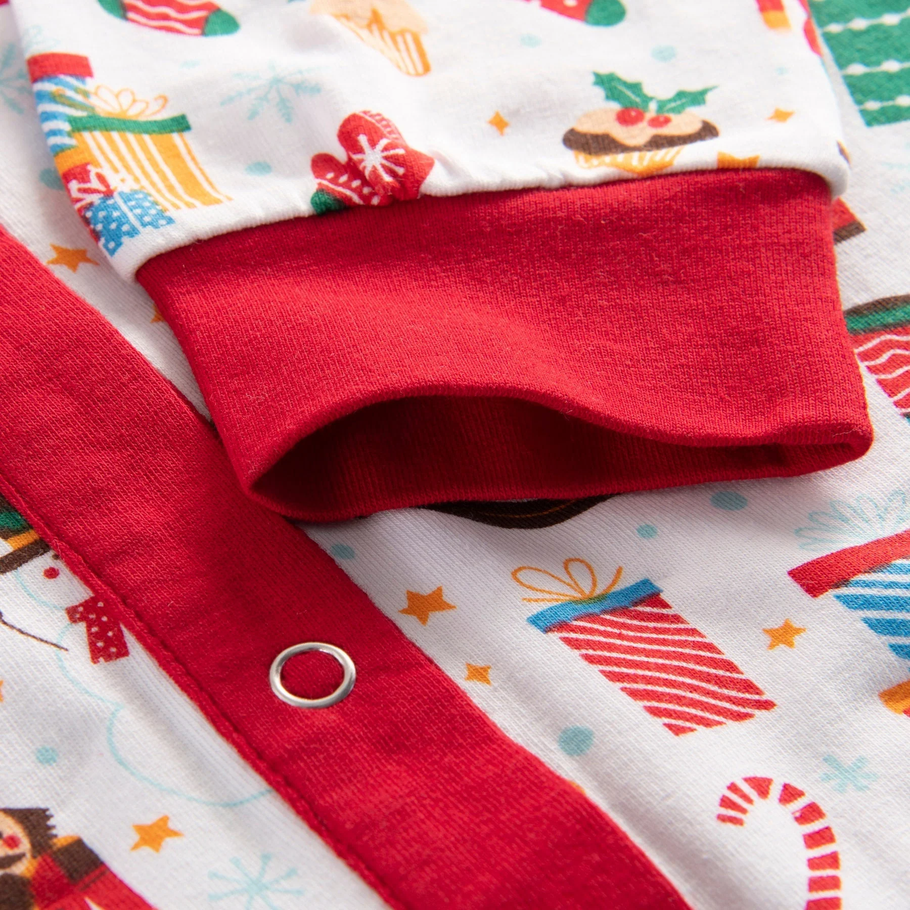 Weißer Weihnachtstraum Overall-Pyjama Kinder - Image 7