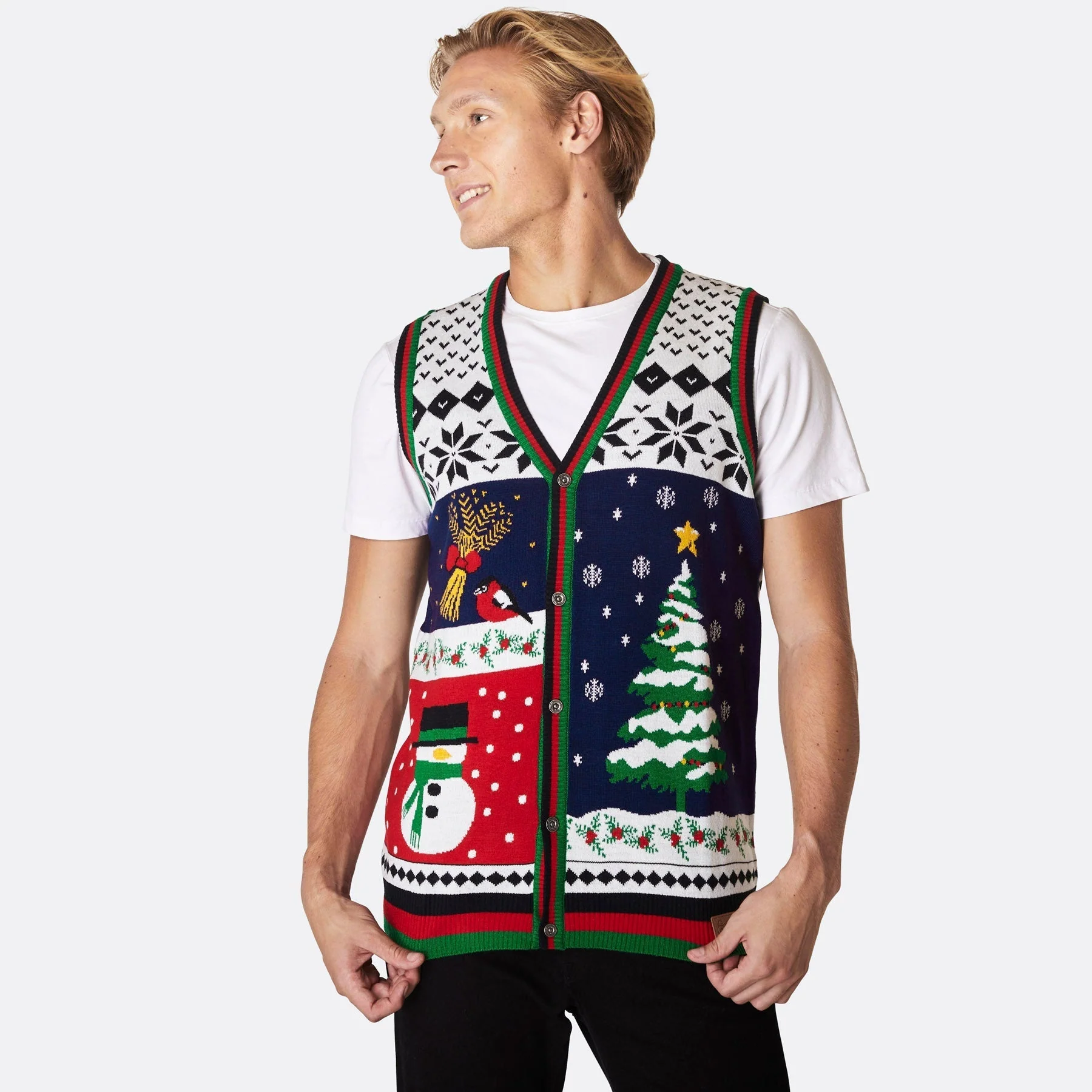 Weihnachtsweste Herren - Image 2