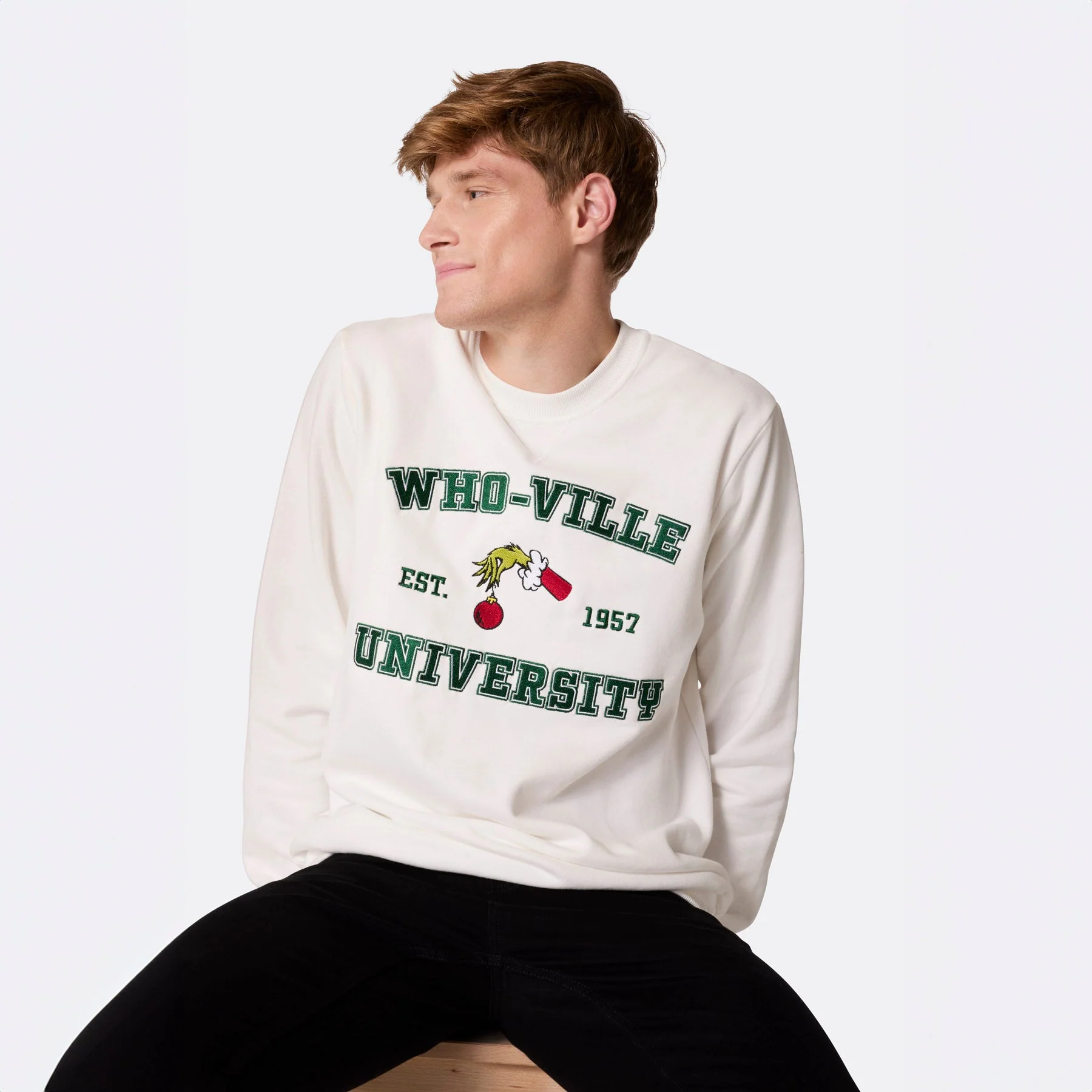 Who-Ville University Weihnachts-Sweatshirt Herren - Image 3